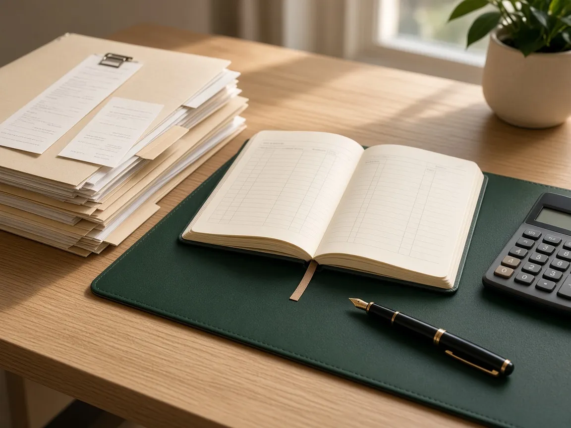Düzenli tutulan defter ve belgeler — muhasebe hizmeti